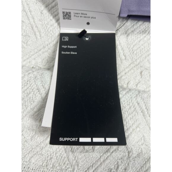 Nike Swoosh High Support Adjustable Sports Bra, in Purple, size XS NWT - Picture 9 of 10